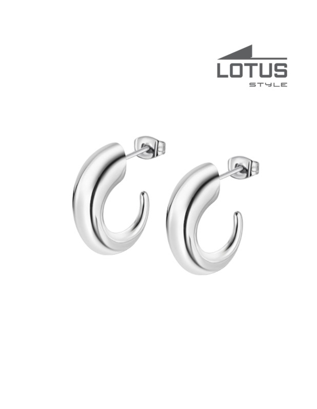 LOTUS STYLE WOMEN'S STAINLESS STEEL EARRINGS 